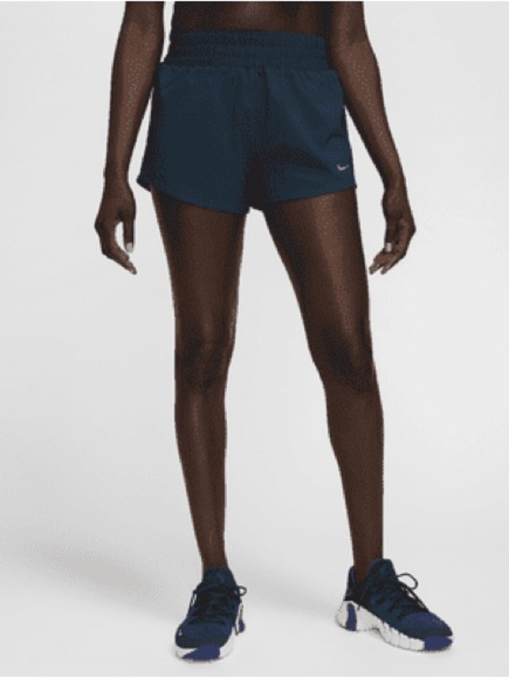 Nike One Dri-FIT Women's Dark Navy 3” Shorts XL